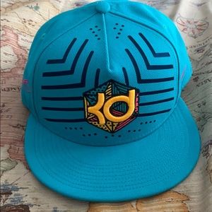 KD flat-bill hat